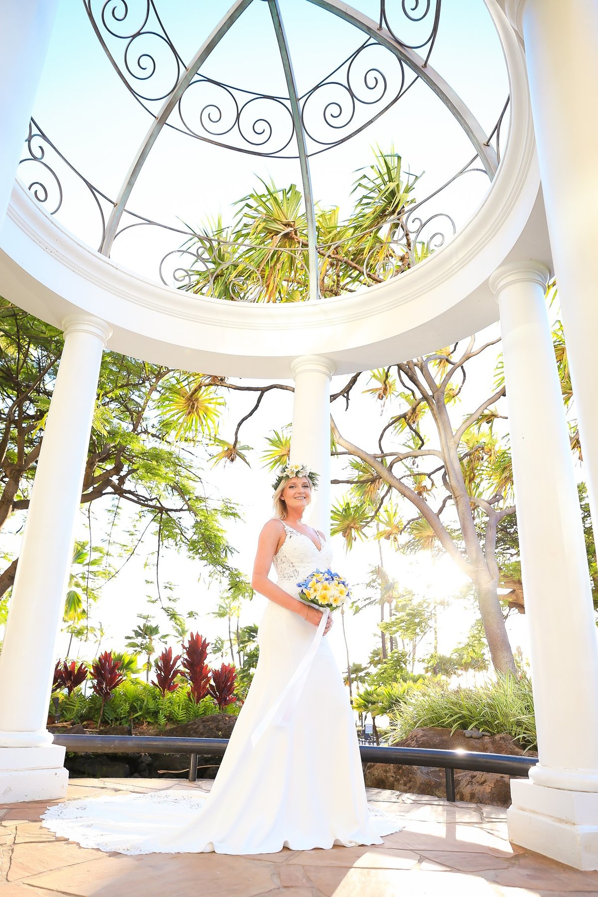 Maui Wedding Photography Bridal Portrait  at The Westin Maui Resort and Spa