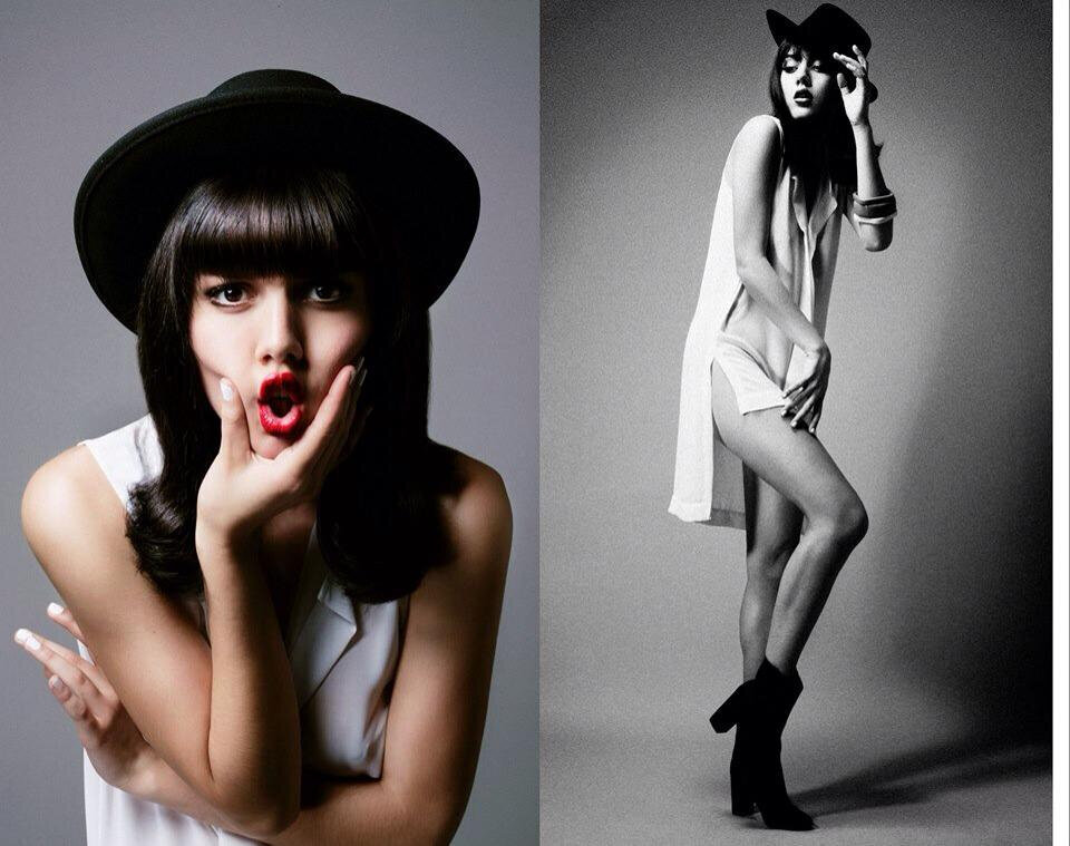 Fashion model-editorial-styling-hat