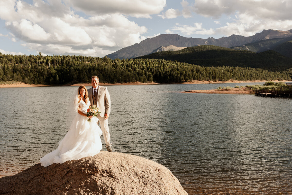 Pikes Peak Elopement Photographer - Jenn and Kyle