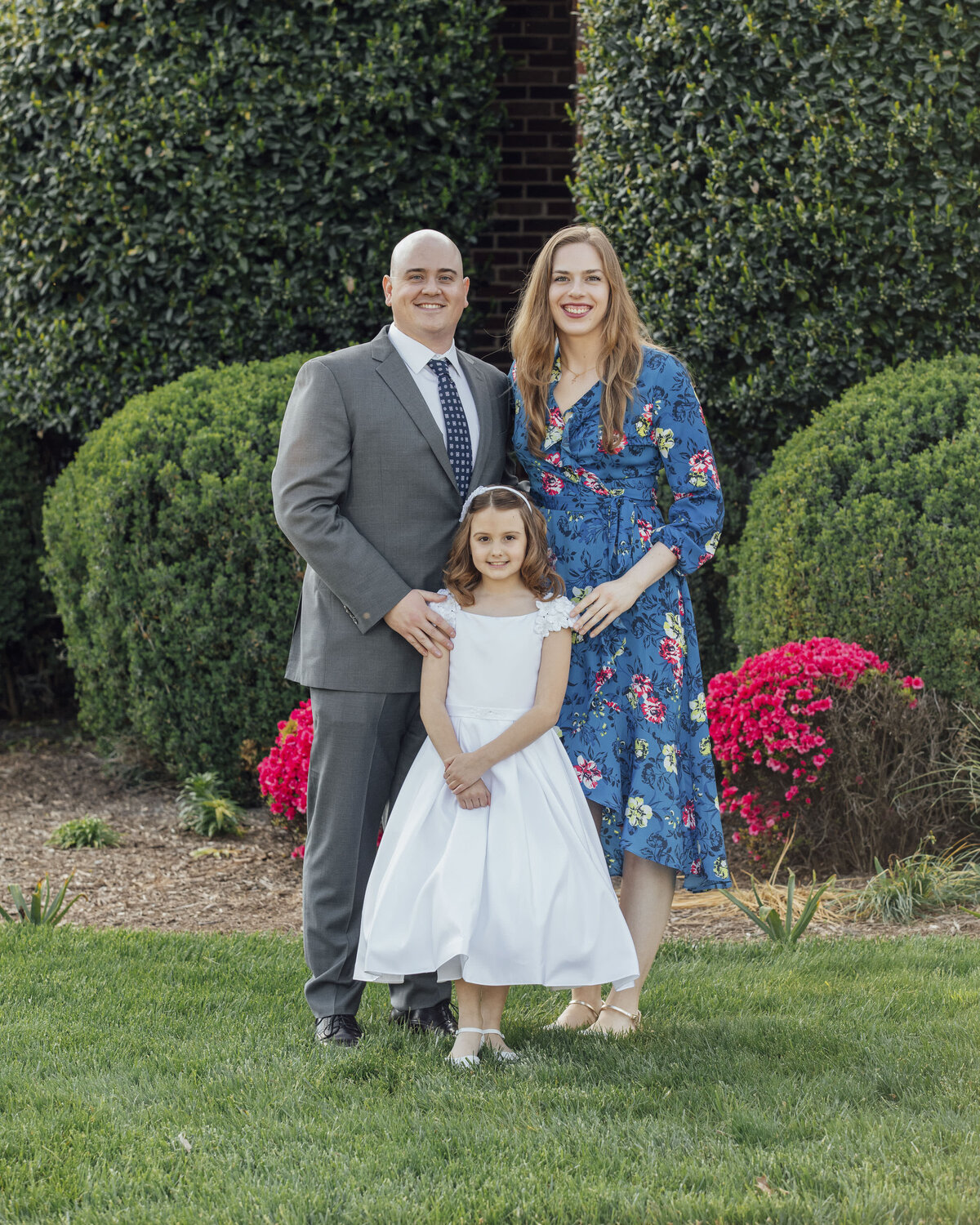First Communion Photographer | Child receiving First Communion at St. Elizabeth Ann Seton Church | Hunterdon County, New Jersey