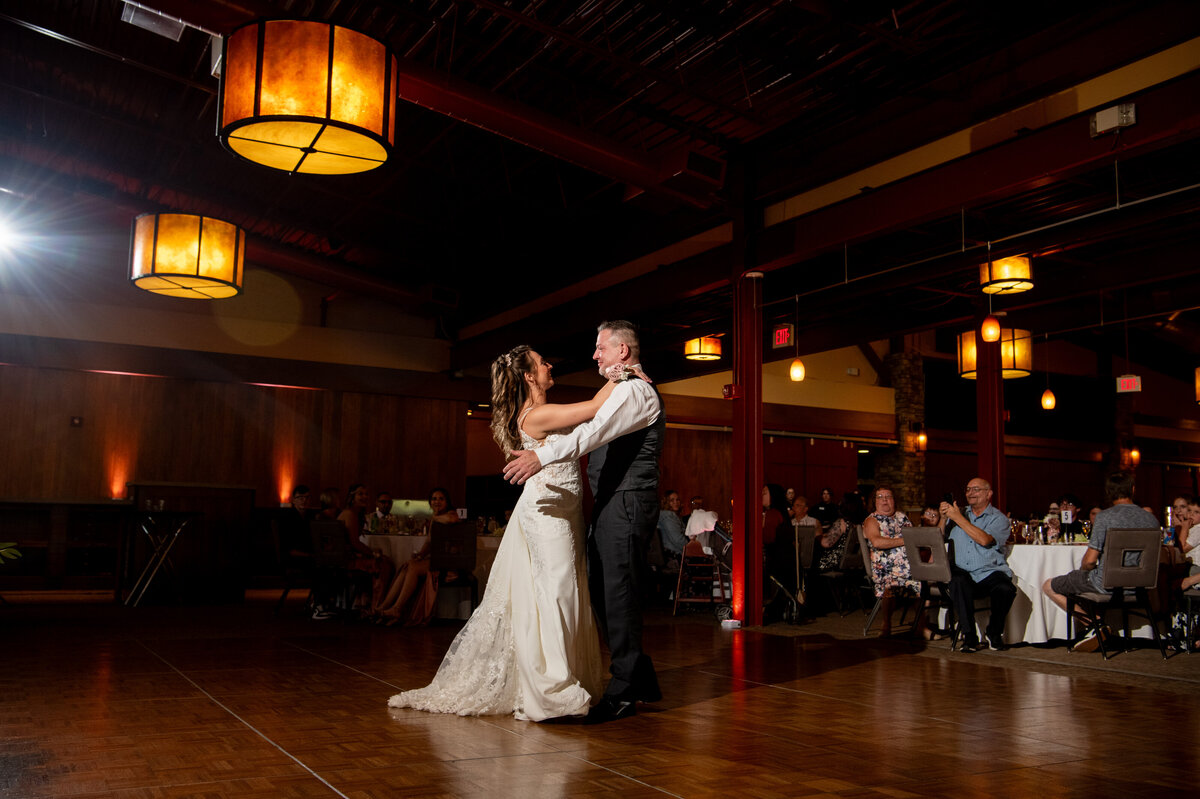 Bride Groom Wedding photography bear creek
