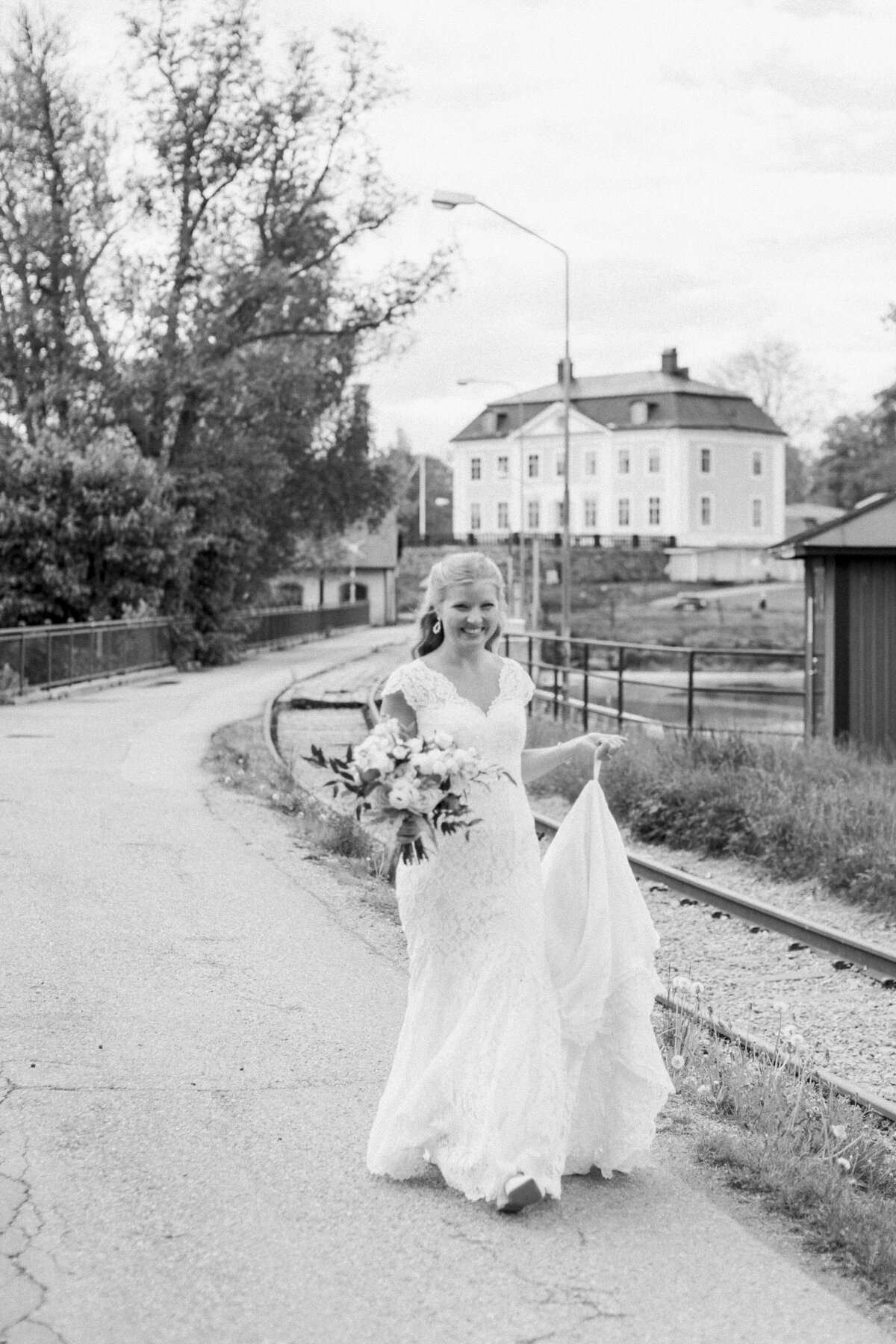 Brud på väg till first lokk