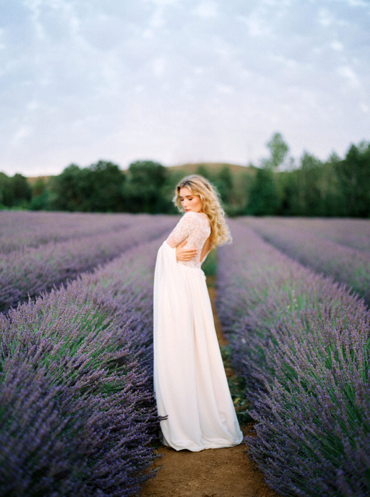 Wedding editorial at Barjac Village and Chartreuse de Valbonne in Provence, France - 18