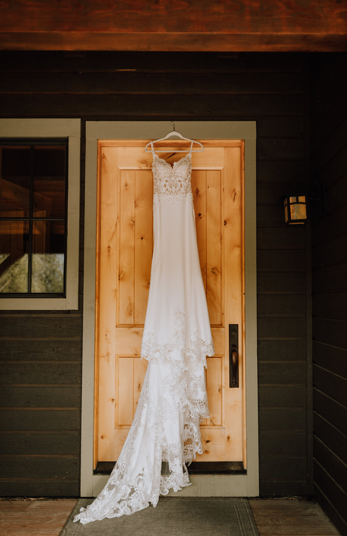 Bride and groom elopement