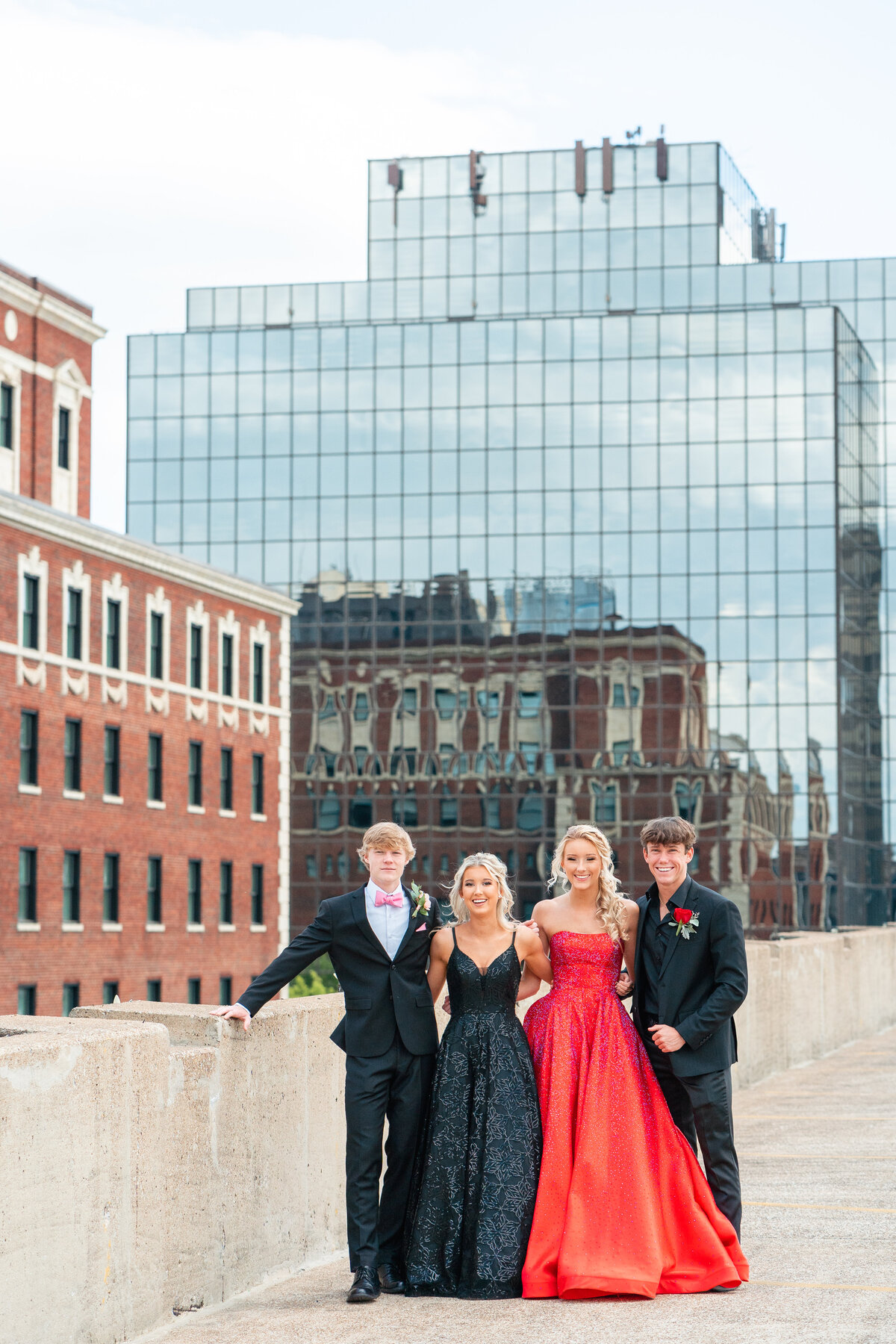 Chattanooga Prom Photos at West Village Chattanooga, TN photo shoot location.  Kelley is a Chattanooga photographer.