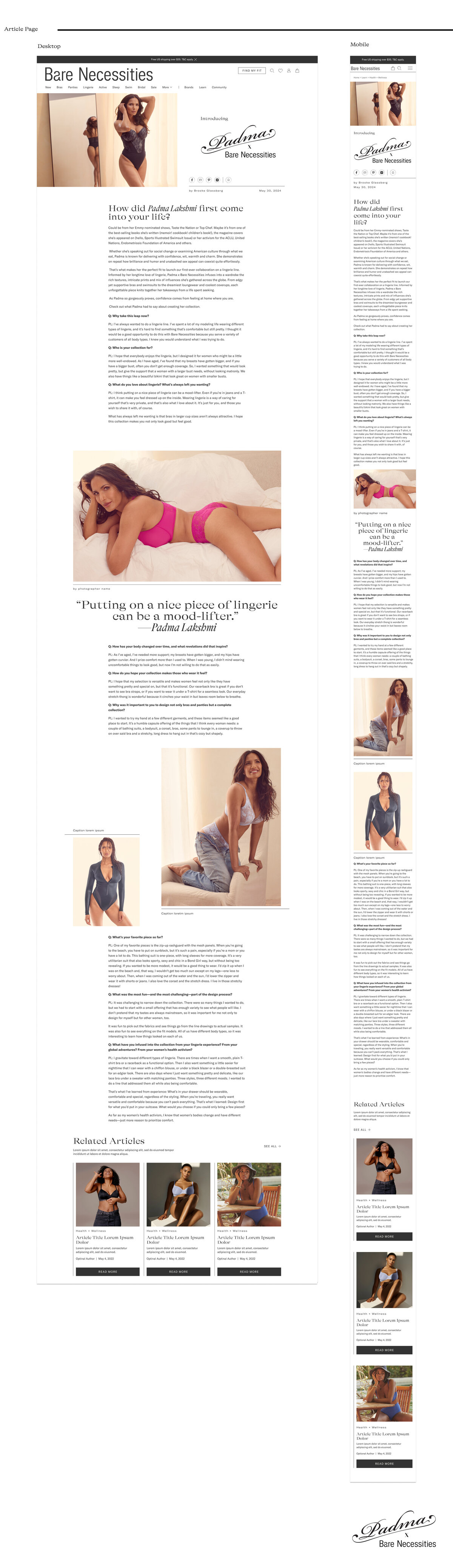 Article Page
