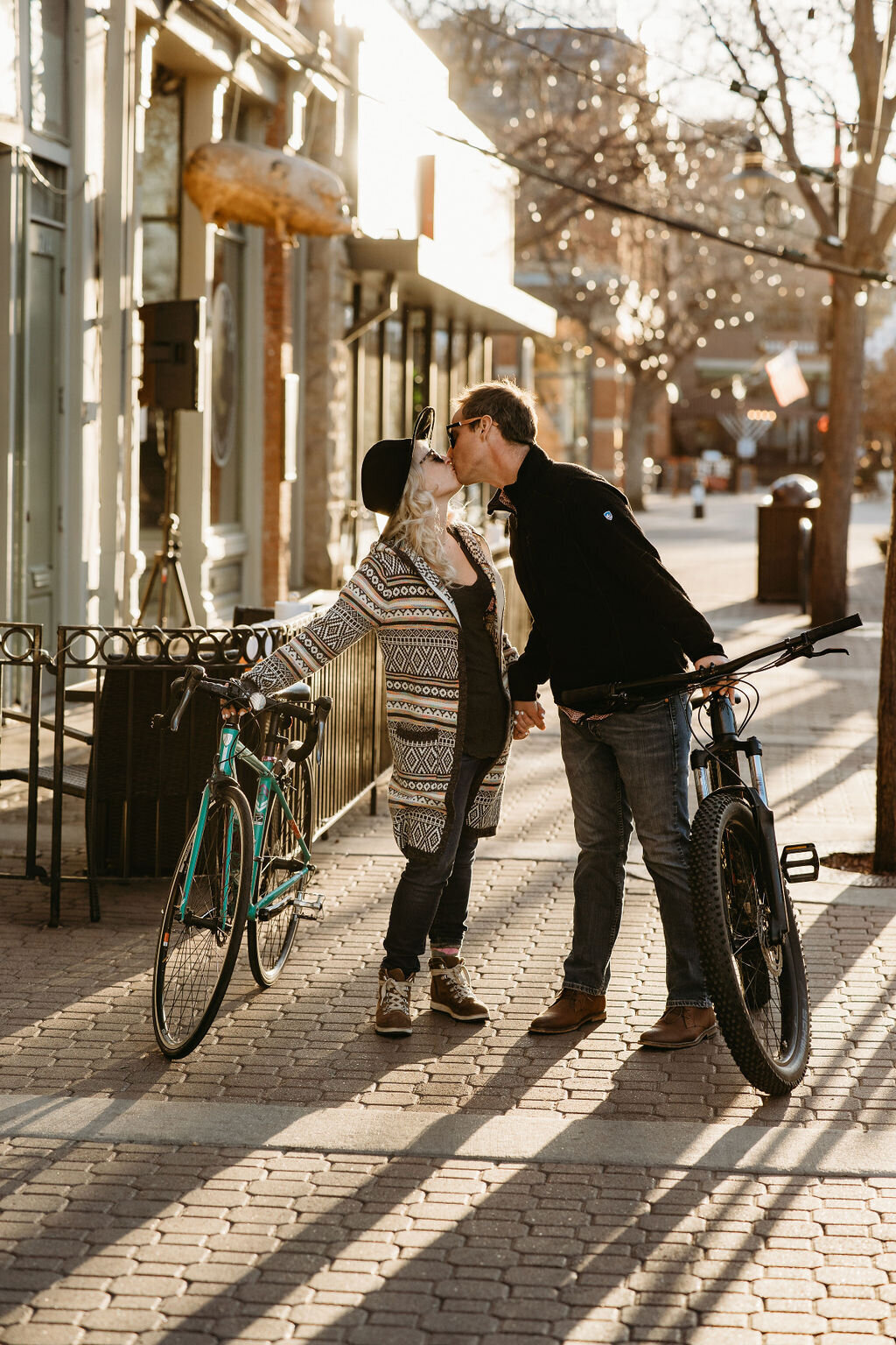 Old town fort collins engagement session
