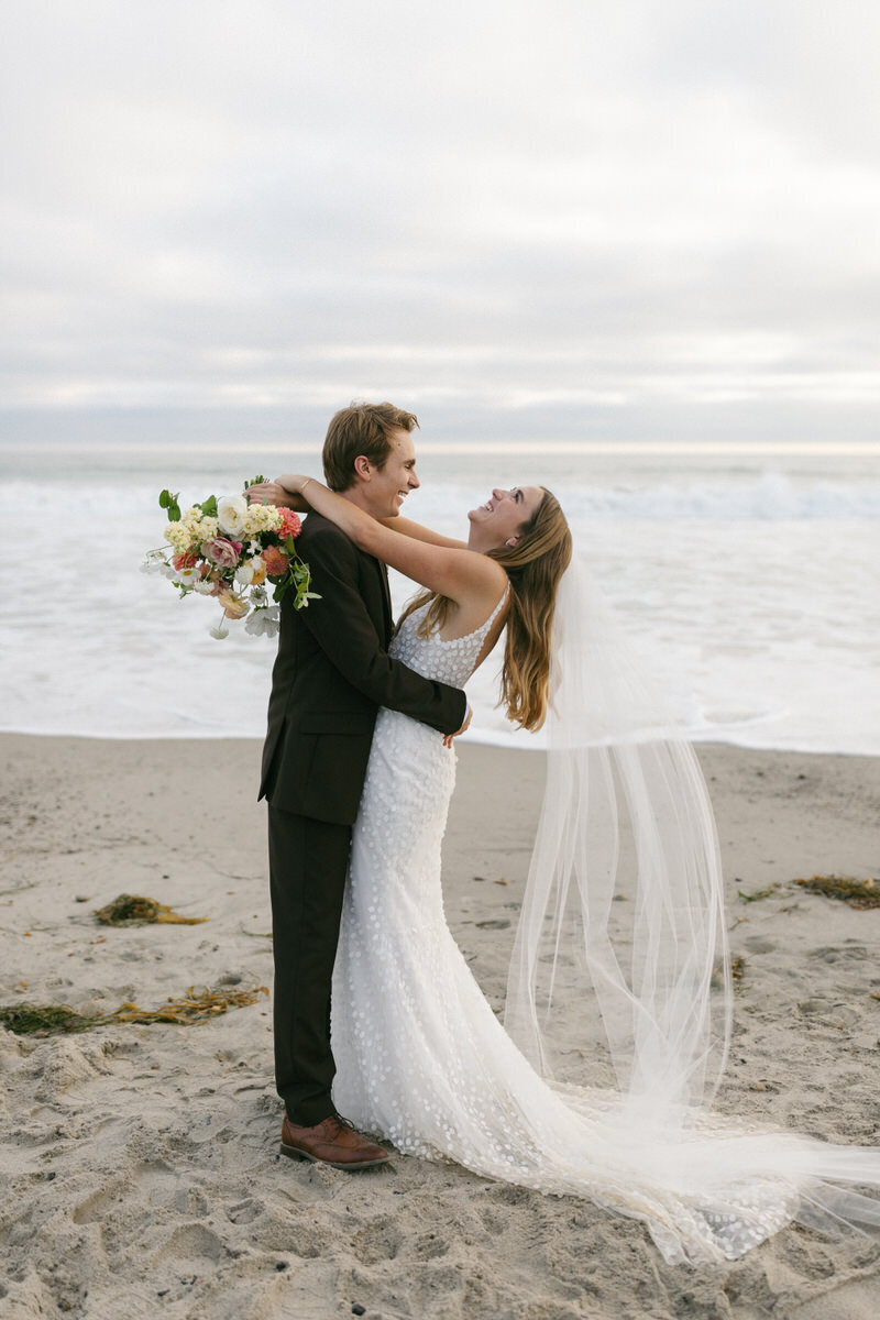 A wedding in San Clemente, California