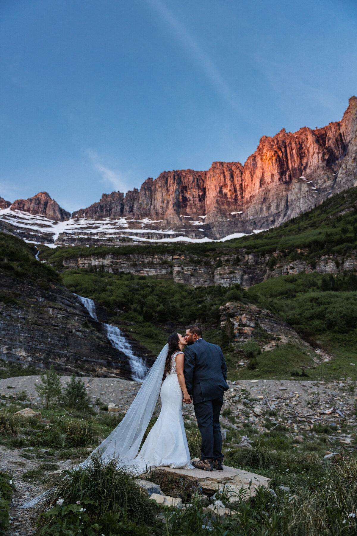 Jake+Jessie Glacier National Park Elopement Montana-89