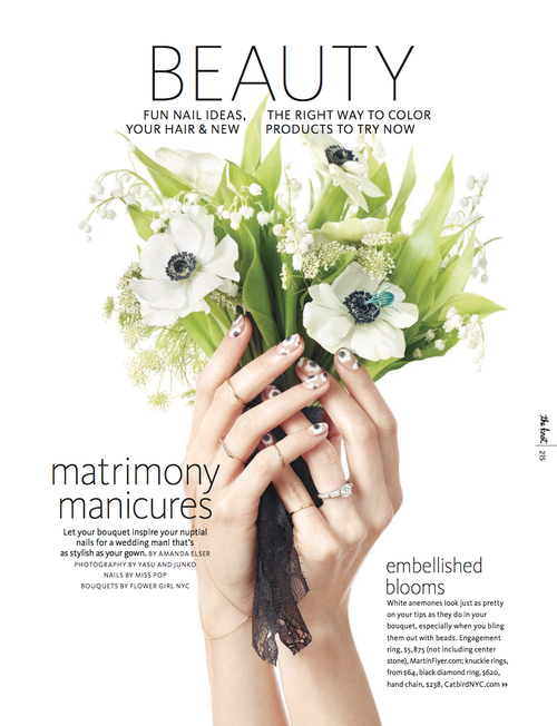 Sarah Kay Love Featured Work Bouquet Manicure Inspiration1