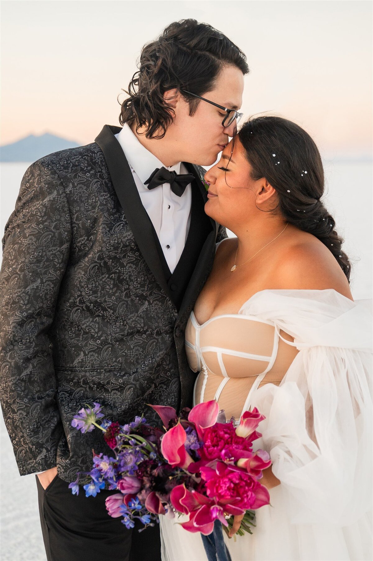 Milky Way Wedding at the Bonneville Salt Flats_087