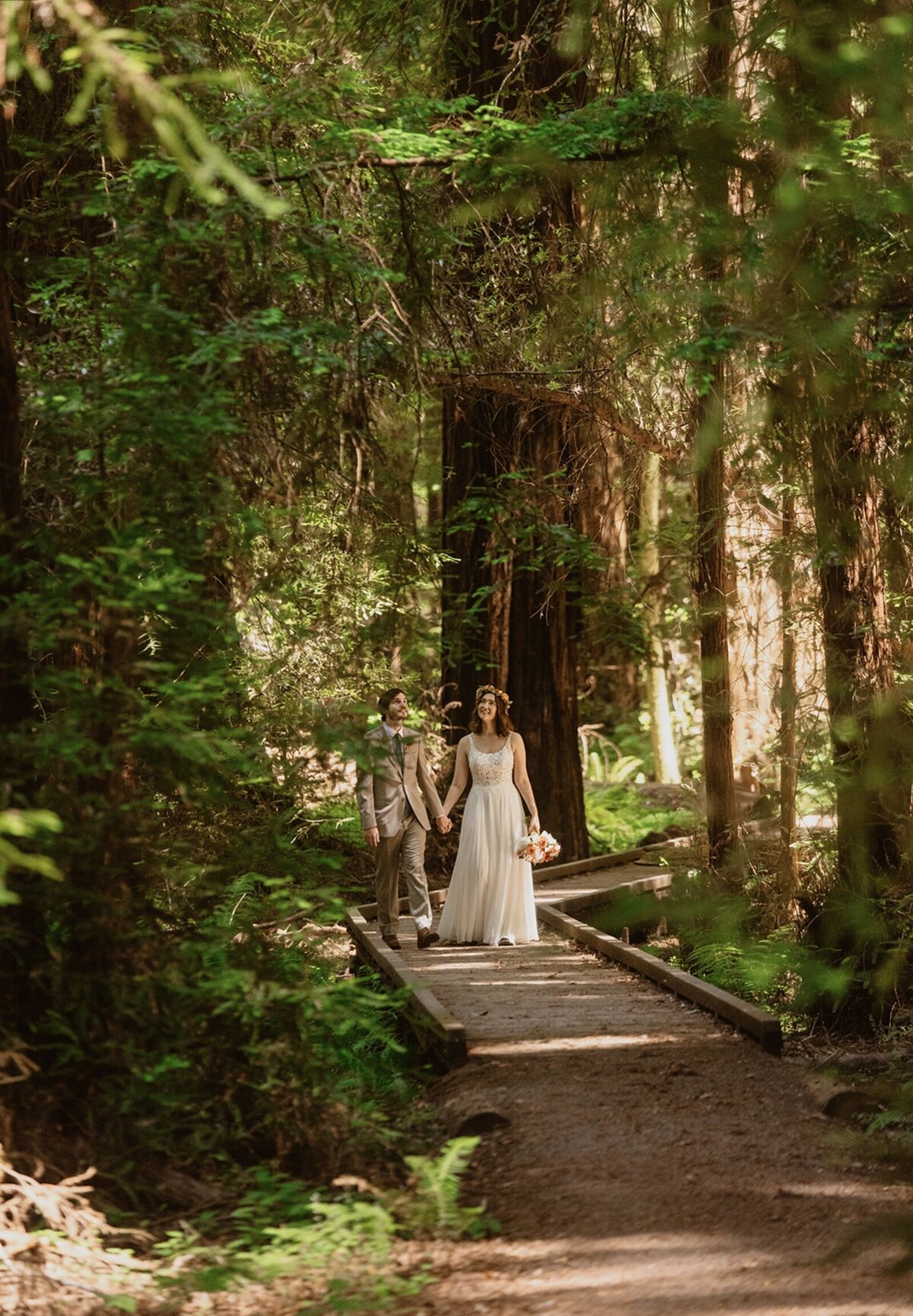 Mendocino Redwoods Elopement Meg Cooper Photo - 5