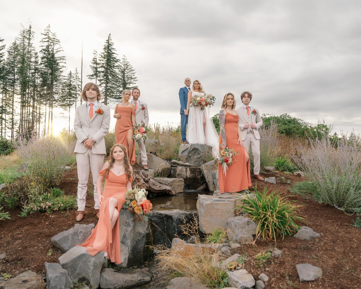 Wedding Bridal Editorial Pose