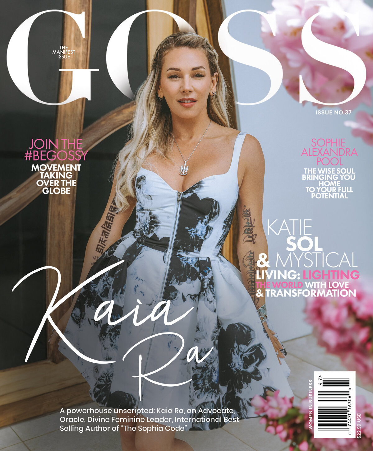 Goss Magazine_Issue #37_Kaia_CVR