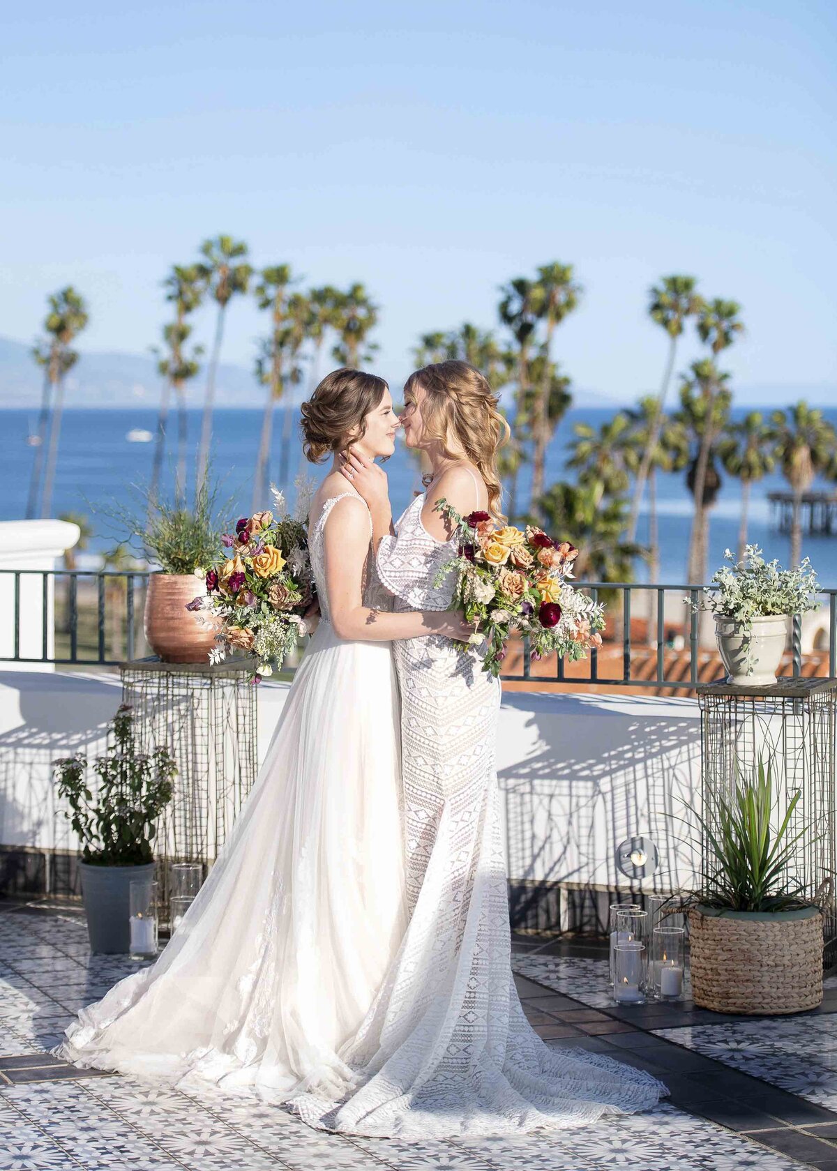 Hotel Californian Wedding, Lesbian Elopement, Tonya Szele Events