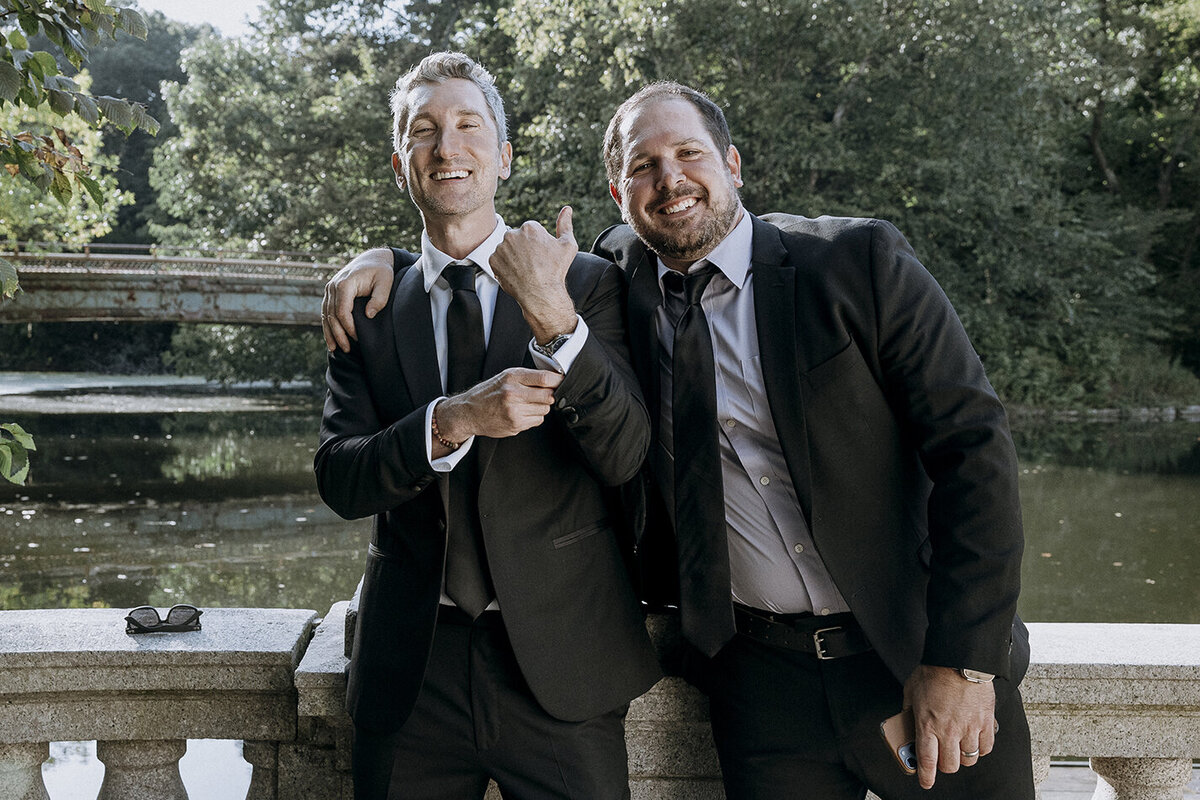 Mira Park Photography NY based wedding photographer Wedding day getting ready at Purslane at the Boathouse in Prospect Park in Brooklyn, NY