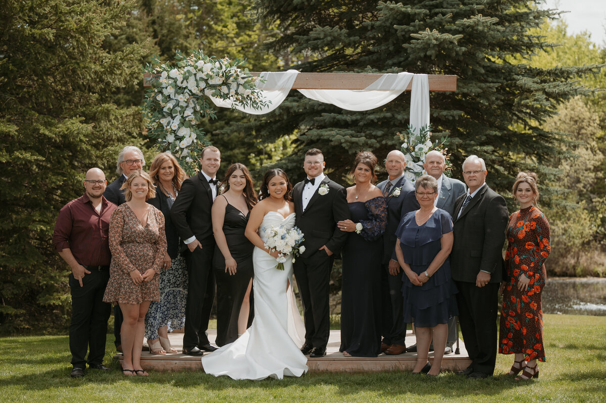 Alberta ceremony family photos 