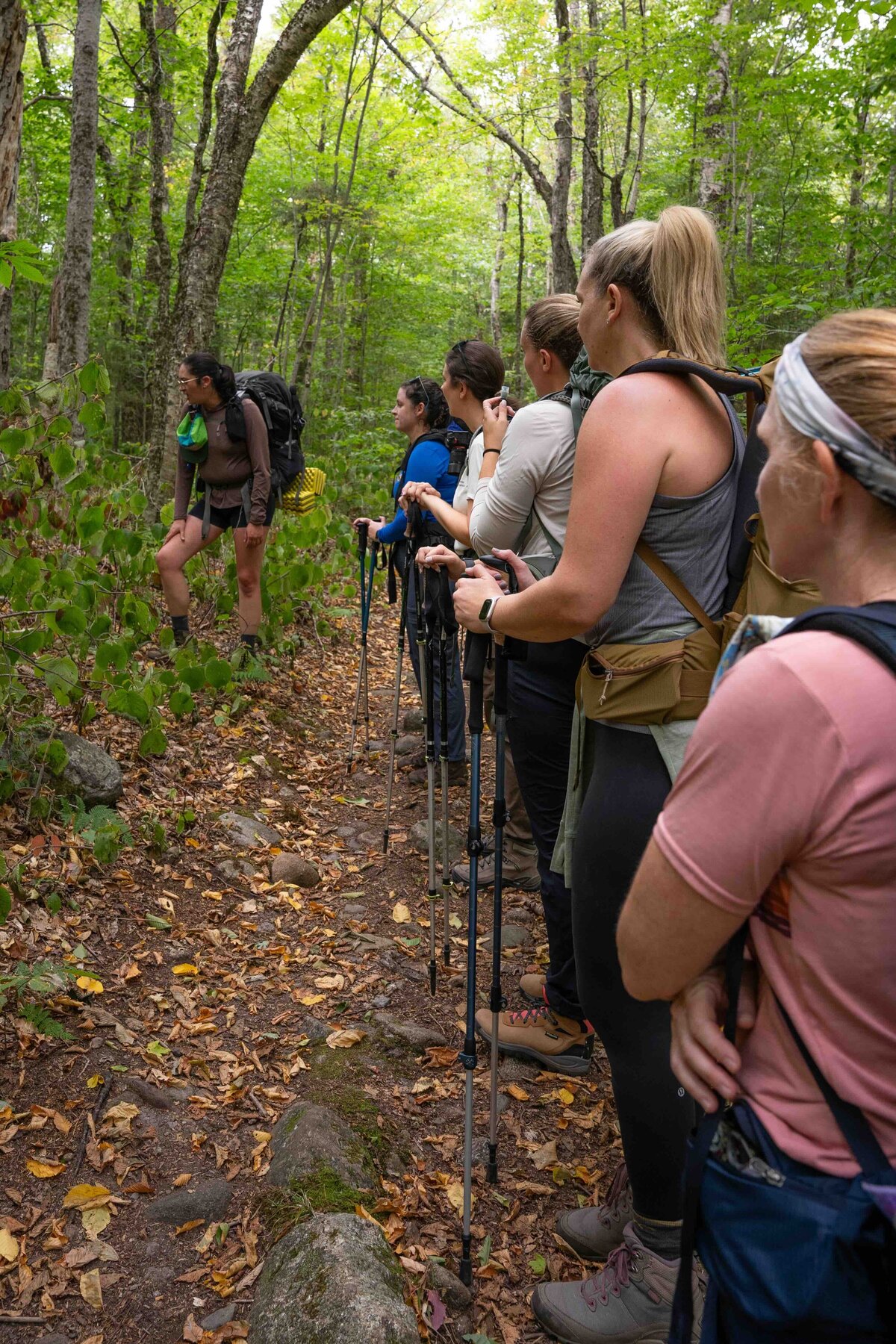 4_Meredith Ewenson Women's Group Hiking Trip_White Mountains New Hampshire_Appalachian Mountain Club_Hut to Hut_October 2025