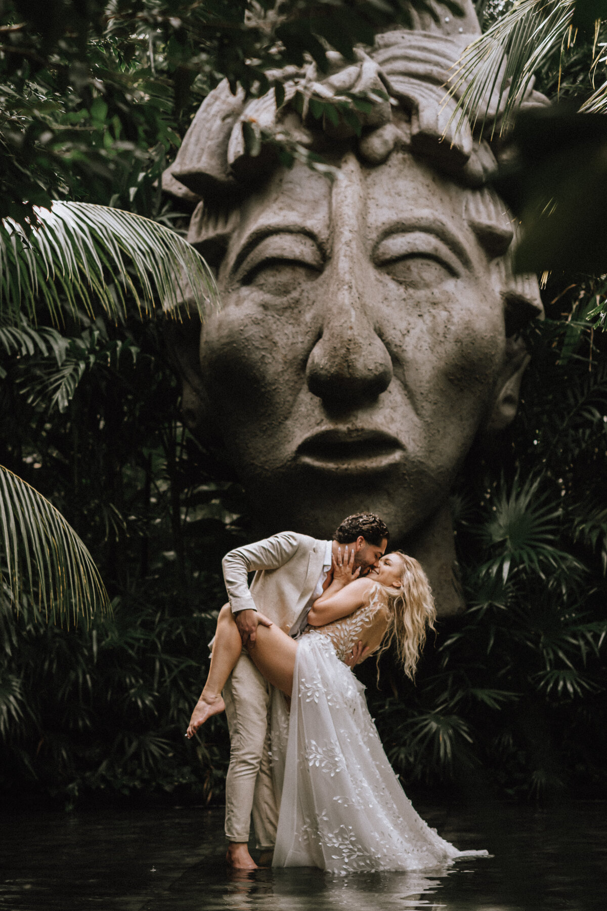 Mayan Wedding Ceremony at a Cenote in Tulum