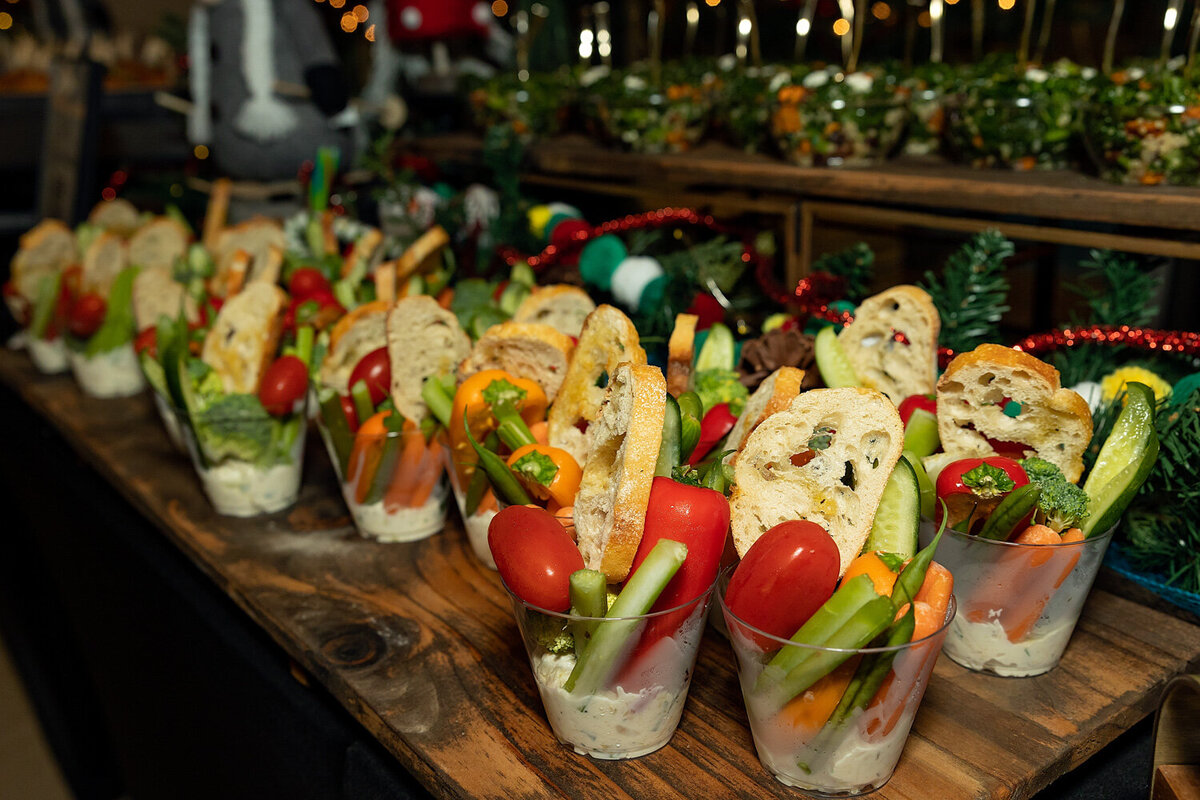 veggie cups - corporate event catering