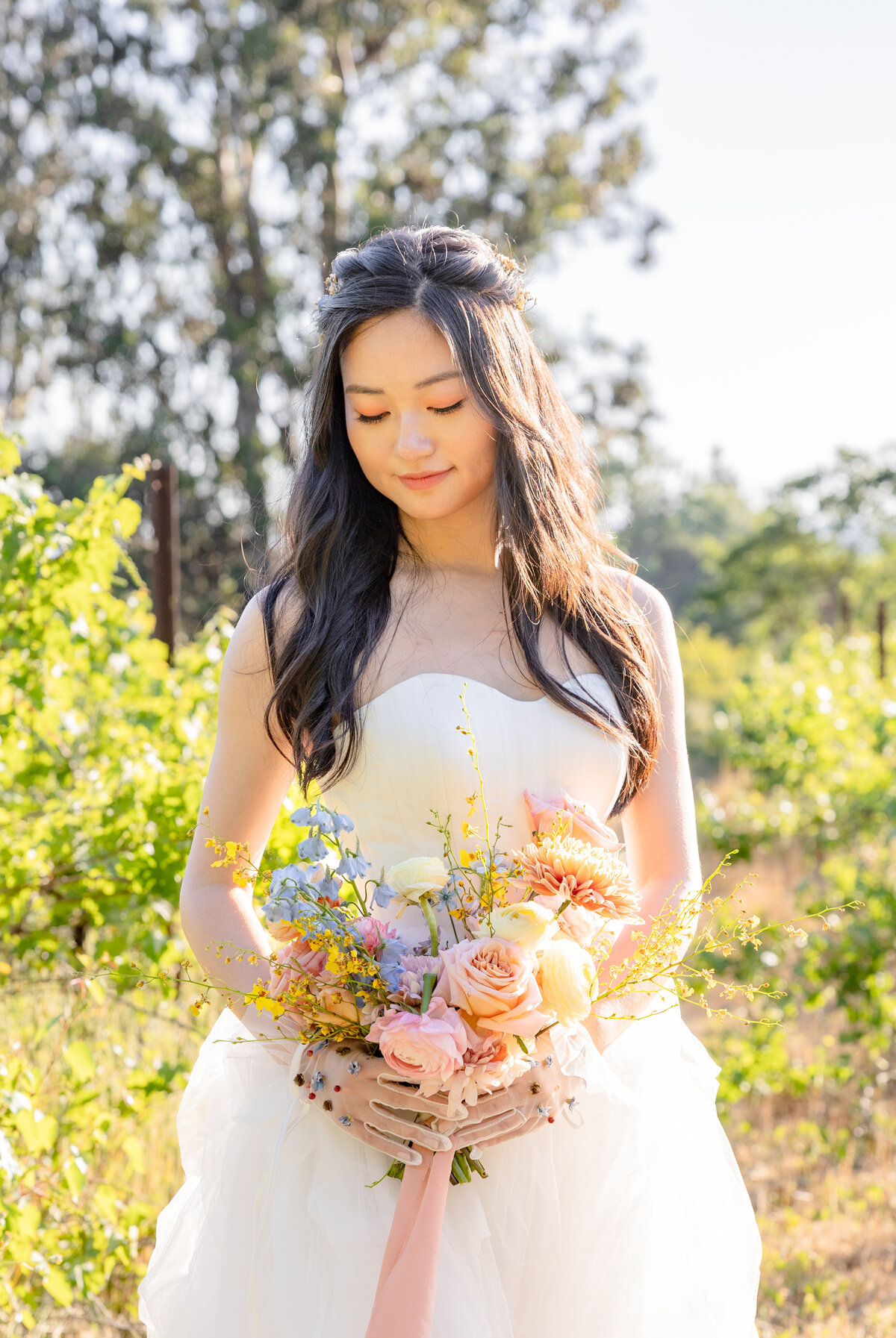 SF Bay Area Gilroy Vineyard Winery Wedding