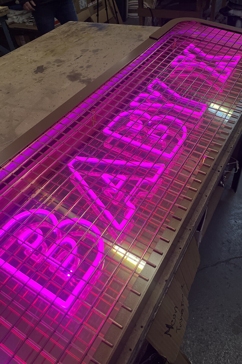 ellis-signs-custom-neon-sign-with-mesh-cage-newcastle-gateshead-north-east