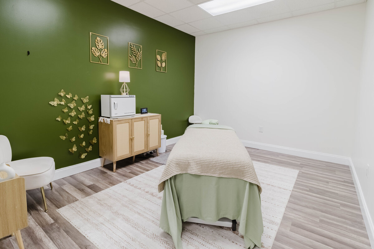 Professional office building housing LivingTree Wellness Collective, with rooms available for rent to wellness professionals in Greenville, SC