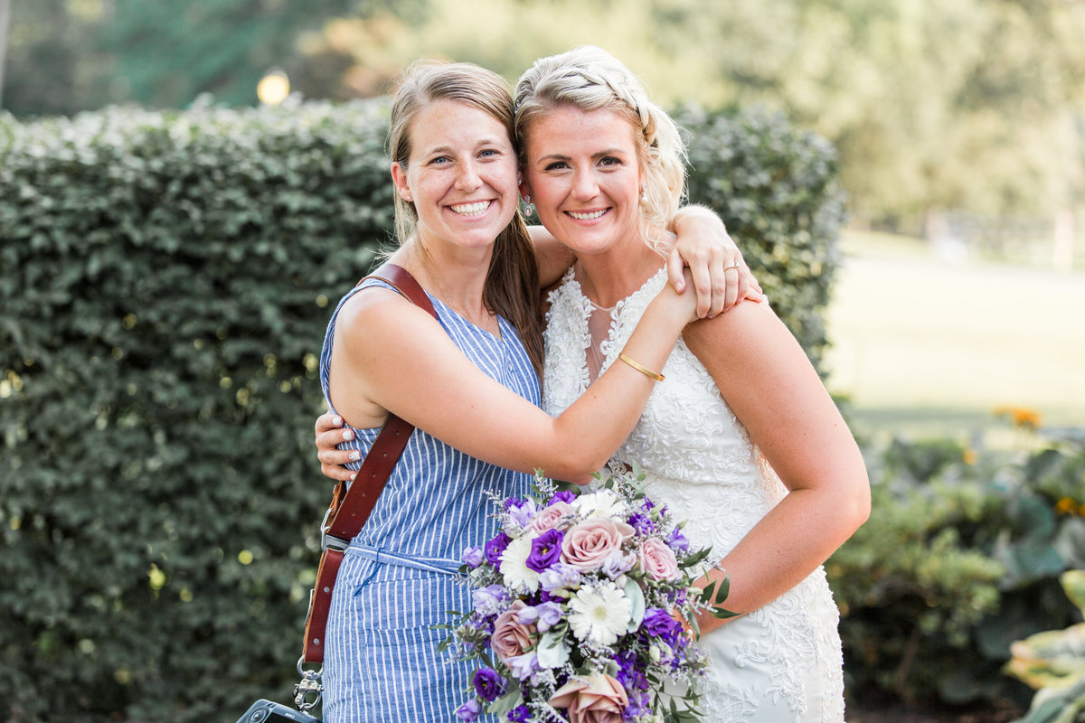 Bride with Photographer