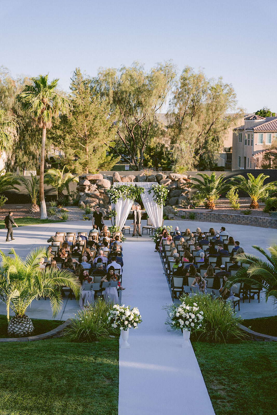 Soft and Romantic Wedding at Lotus House in Las Vegas - 32