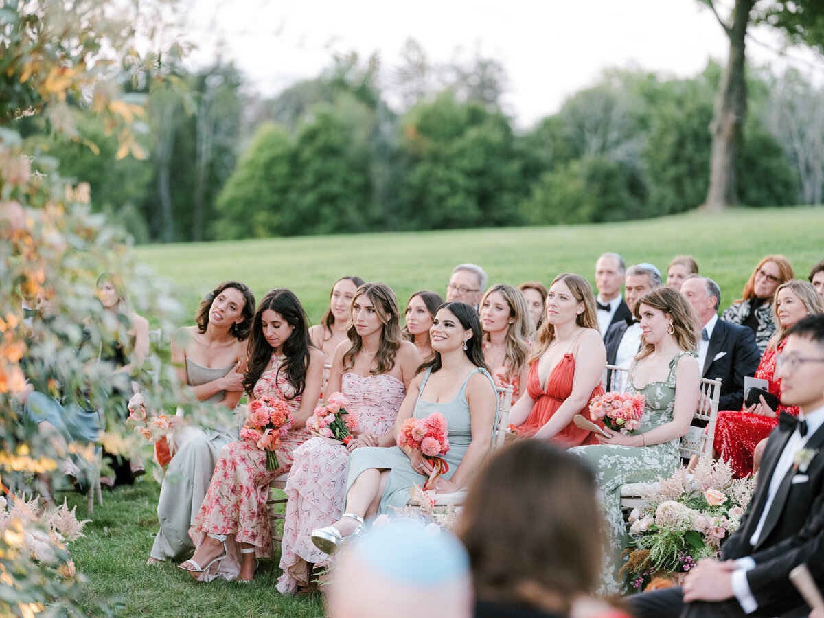 Garden Ceremony GLENMERE MANSION WEDDING WEEKEND In Any Event NY