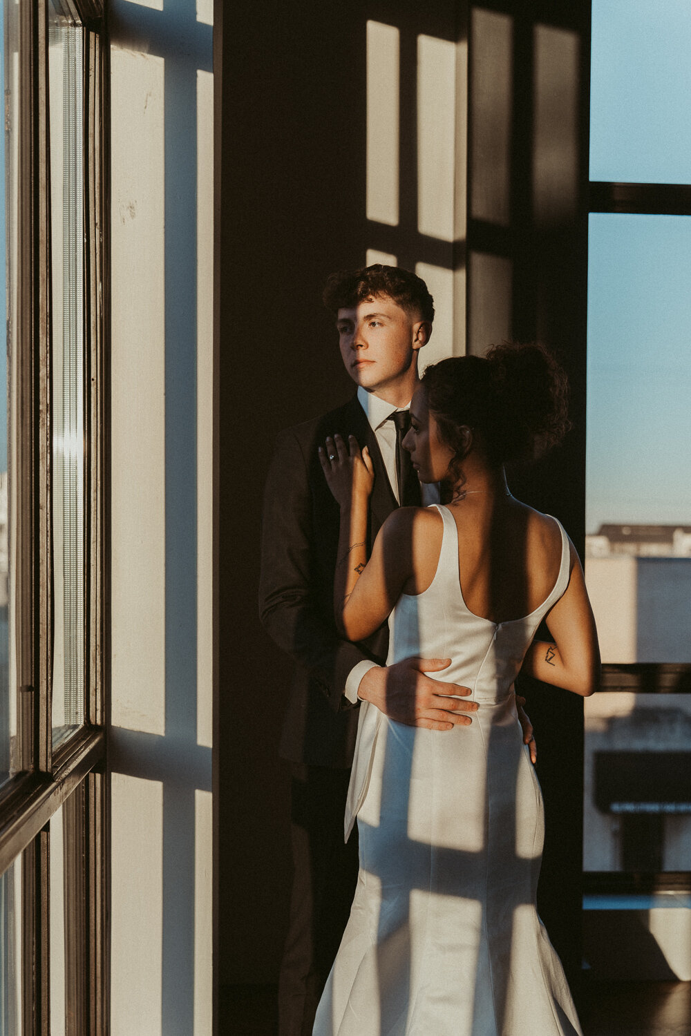 Hotel Herringbone Wedding 7