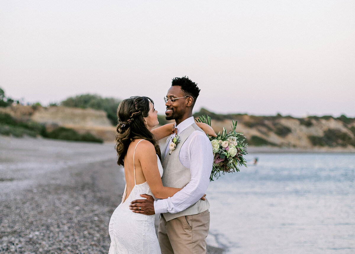 beach wedding with bohemian touches in rhodes greece (63)