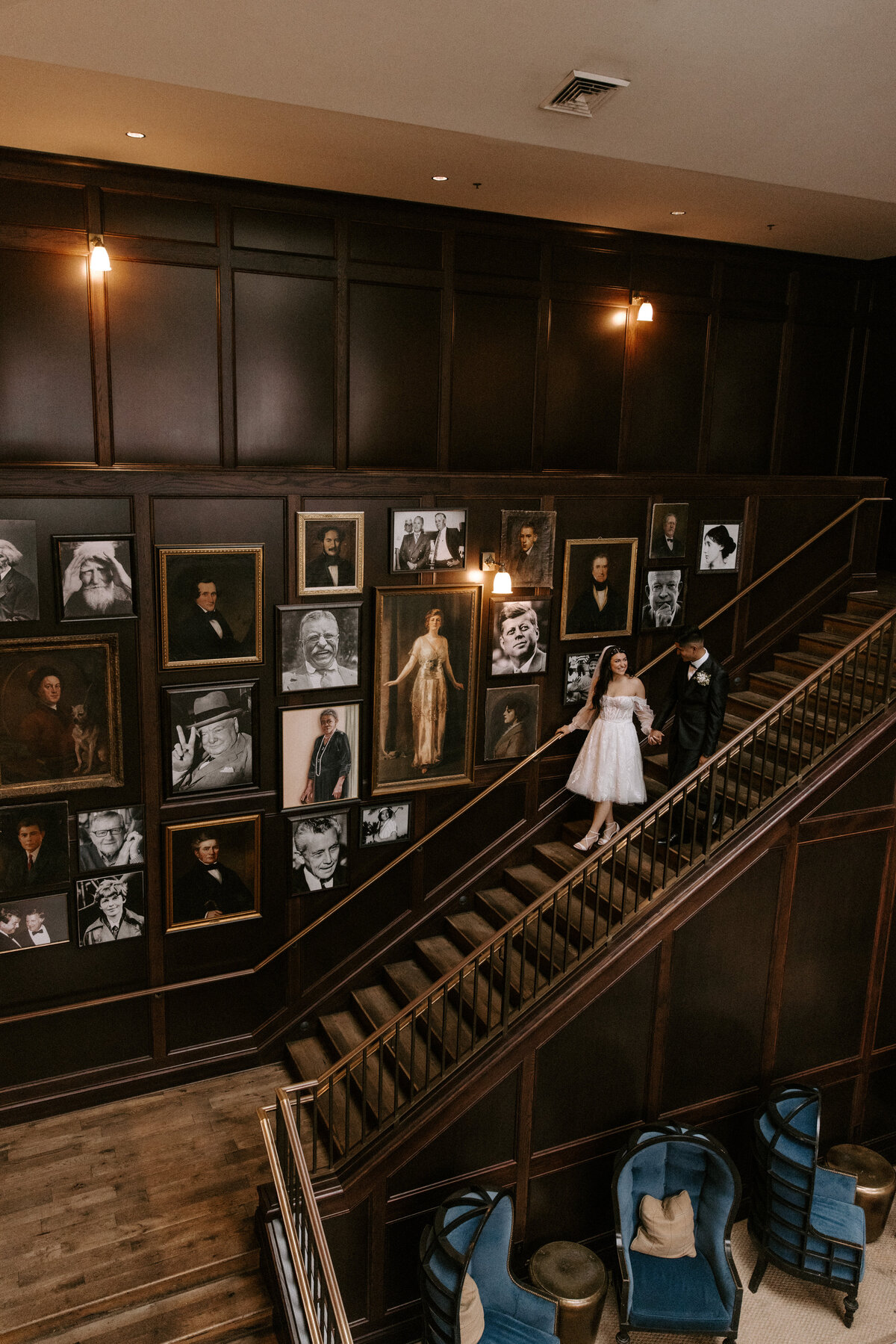 Wedding Portraits at Oxford Exchange