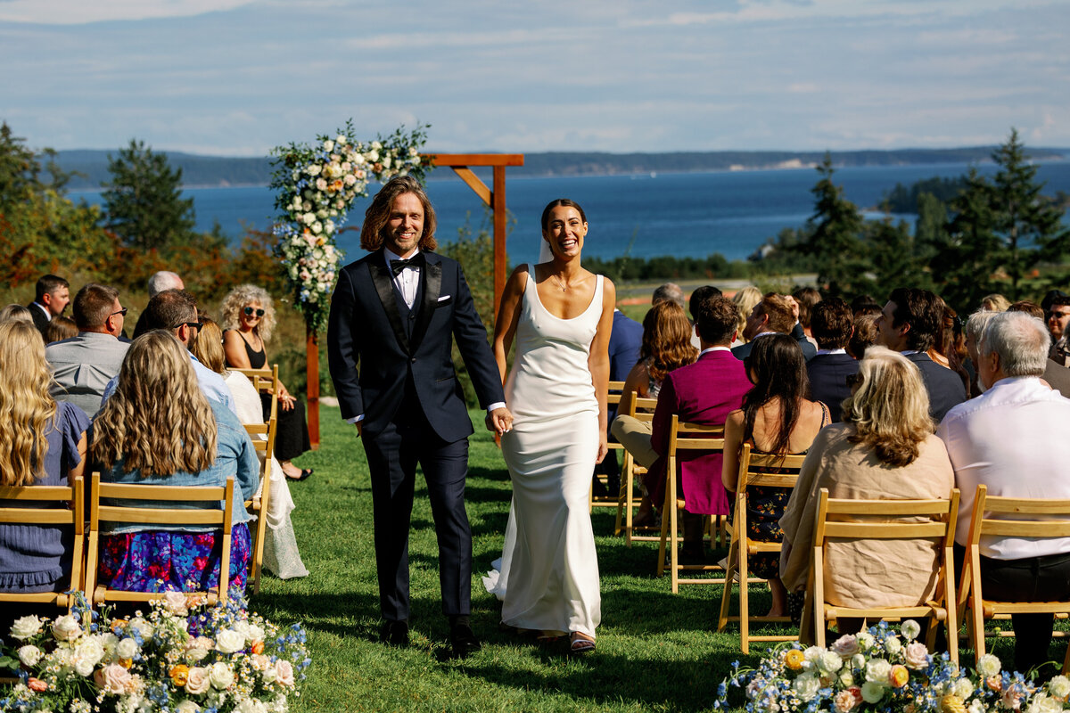 Saltwater Farm San Juan Island Wedding