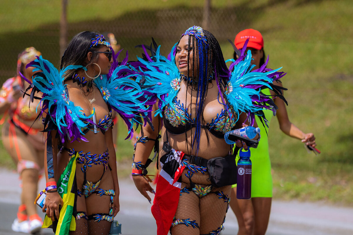 Photos of Masqueraders from Toronto Carnival 2023 - Sunlime Mas Band - Medium Band of The Year 2023-161