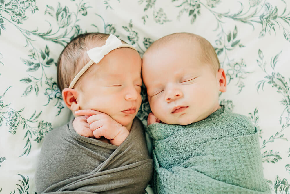 Best Plano Texas Newborn Twin Photographer