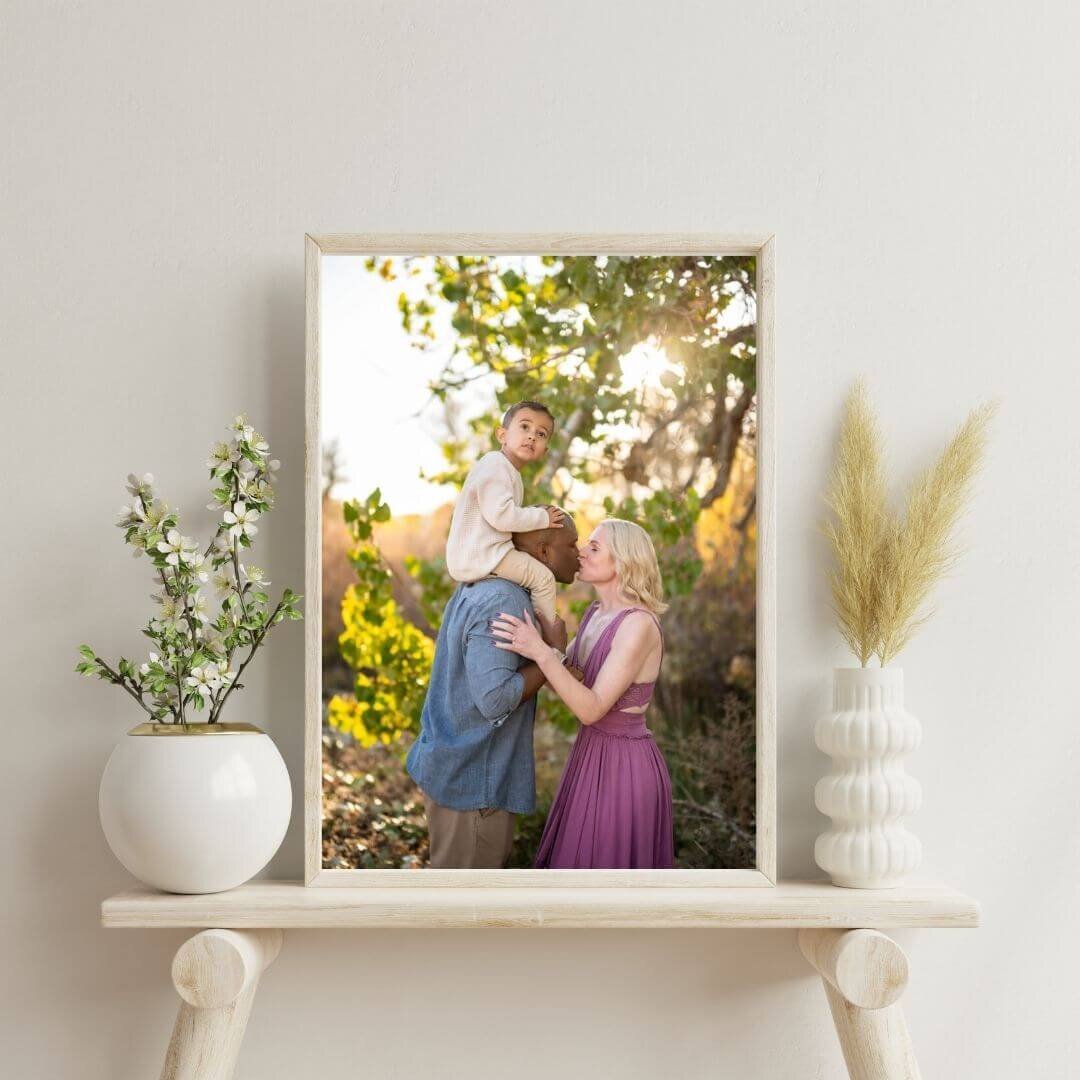 Green Paint Wall Art Mockup Instagram Post