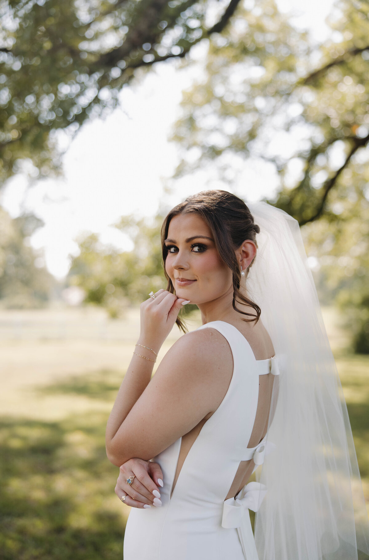 Bridal portrait in Mississippi