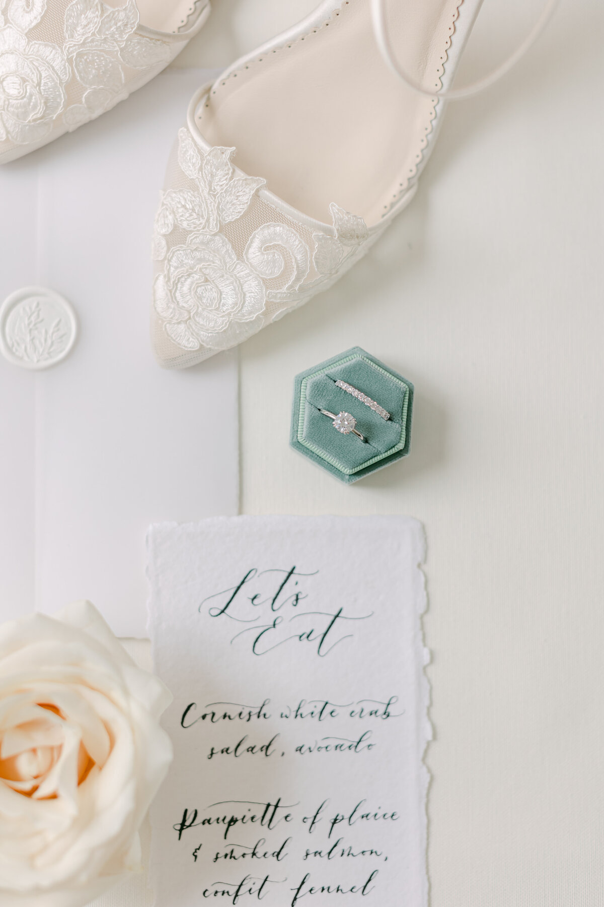 Bridal Details - Wedding Stationary - Willow Rose Studio - Bella Bella Shoes - The Curate Trove - Swarovski Rings - The Way To Bloom - Maila Enea Events - London, UK - Joana Senkute Photography-14