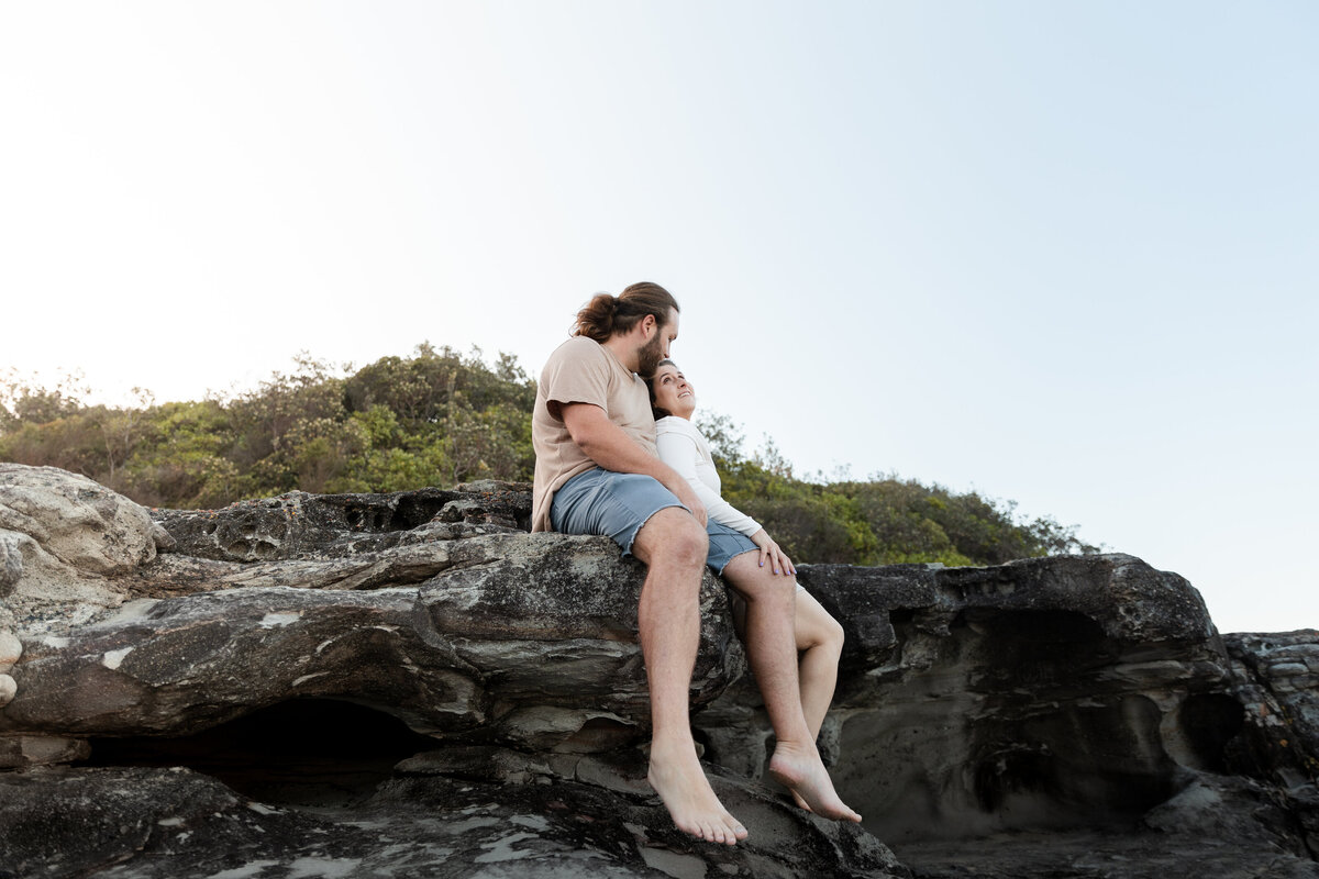 Amy and Matt Engagment photos at dudley Roam Ahead Weddings - Newcastle wedding photographer-69