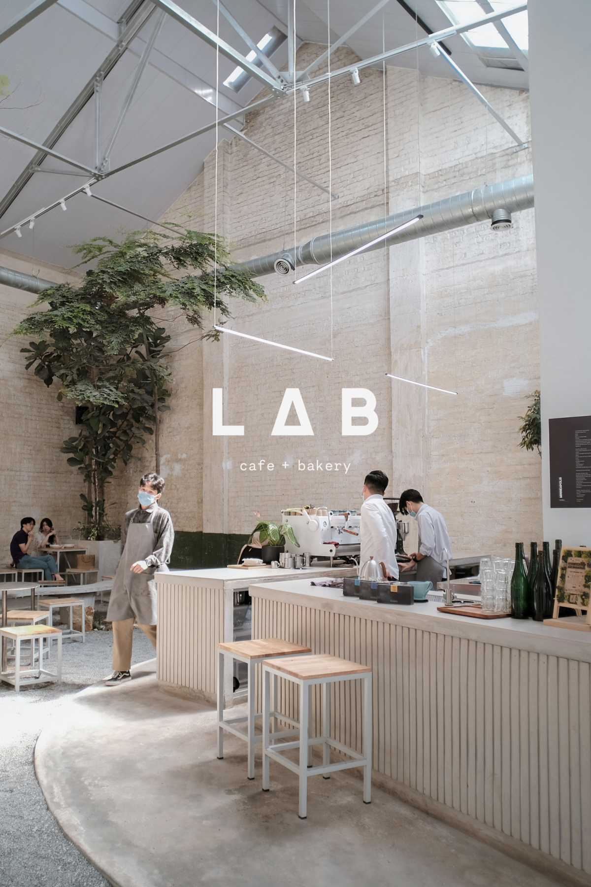 Lab Cafe Brand Logo