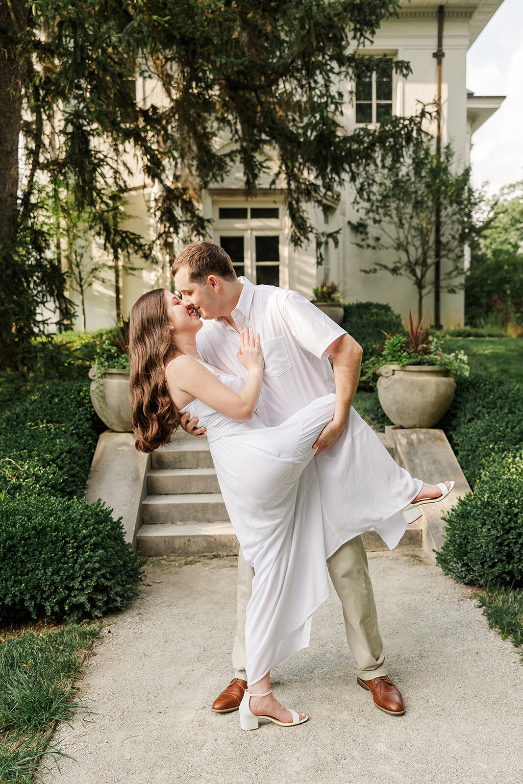 Alexis Fox Photography + Indianapolis + Indiana + Engagement Session + Newfields (10 of 37)