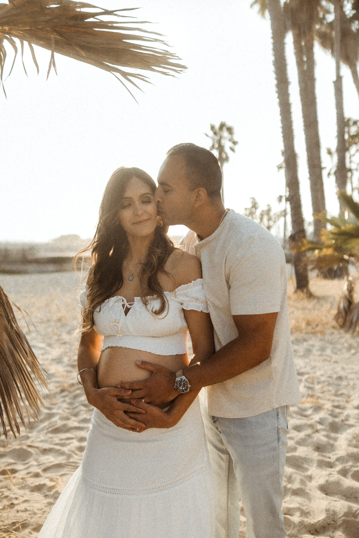 Santa Monica Beach Maternity Photography 13