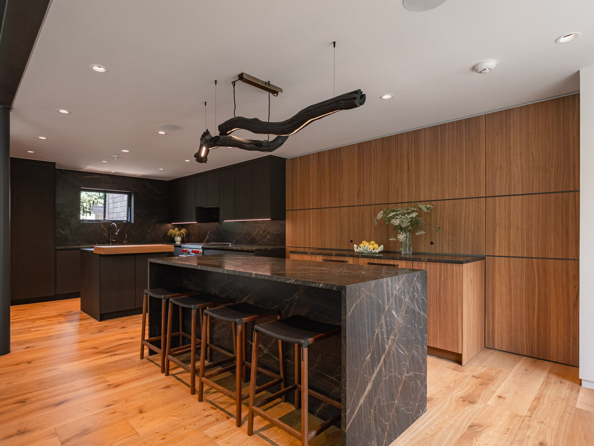 Exterior and interior views of the luxury home at 624 E Hopkins Avenue in Aspen Core, Colorado.