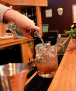 Craft Cocktails Mixed Fresh at Stanwood Grill Restaurant