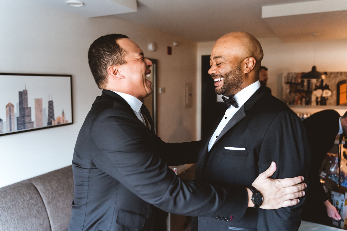 candid-moment-groom-prep-chicago
