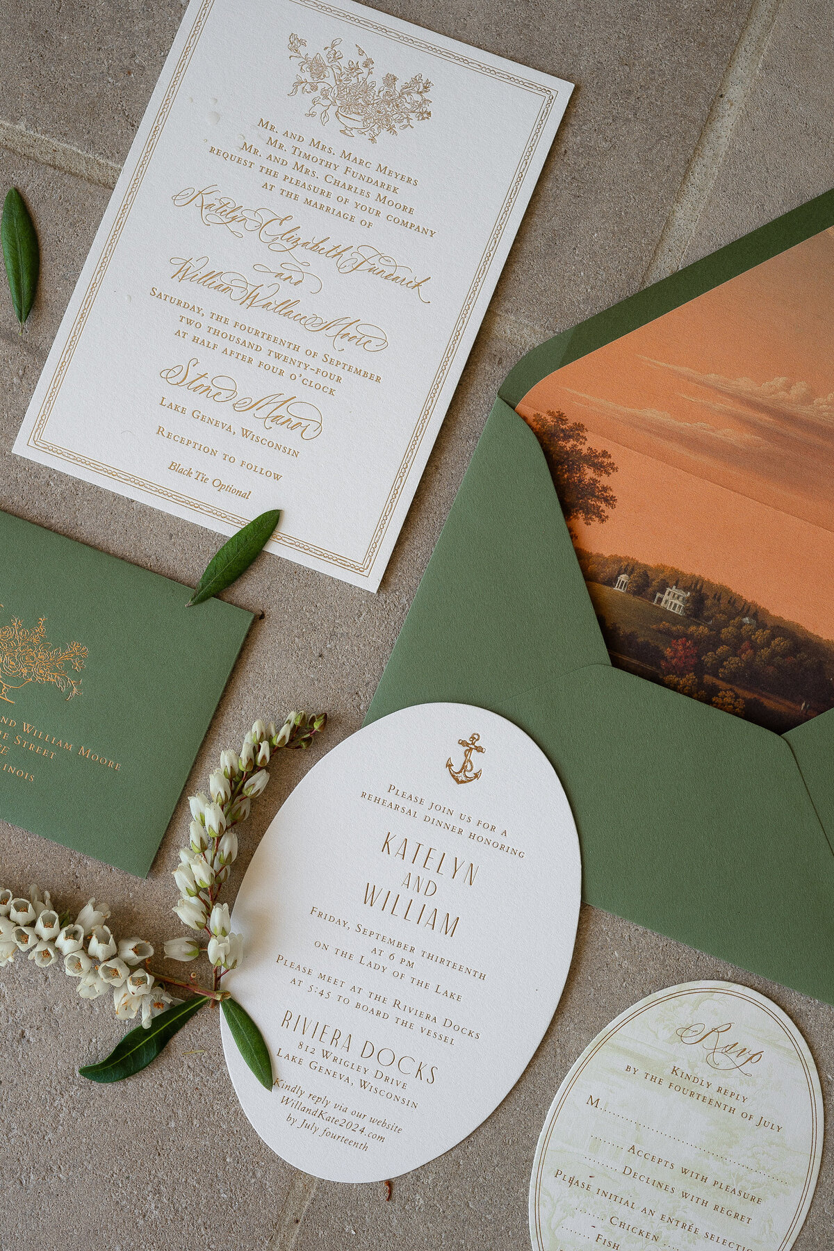 golden hour champagne ivory stone manor wedding lake geneva-5