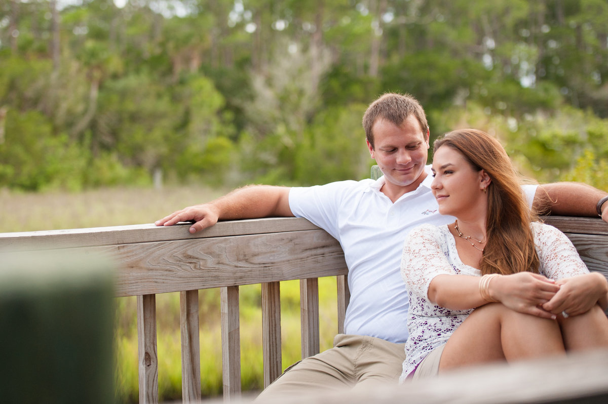 engagement photography New  Smyrna Beach