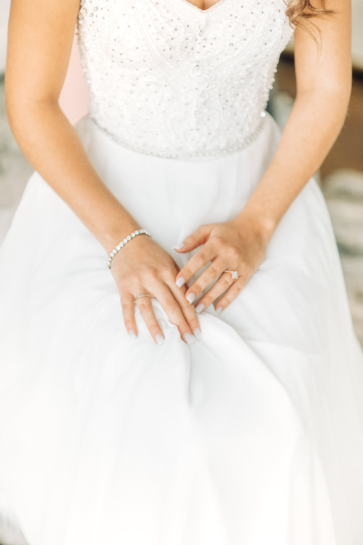 Wedding Photograph Of Woman Holding Her Hand Los Angeles