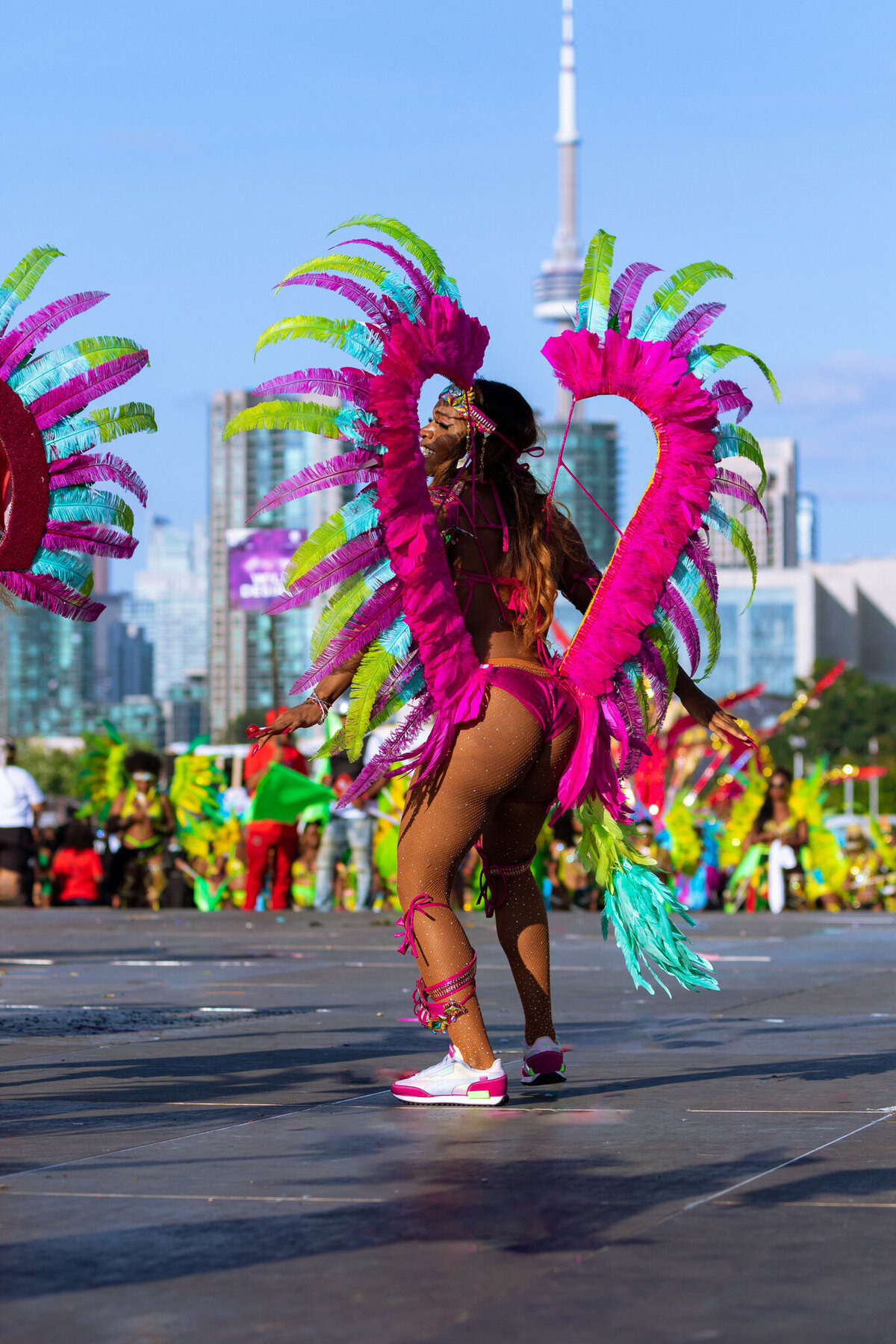 Photos of Masqueraders from Toronto Carnival 2023 - Sunlime Mas Band - Medium Band of The Year 2023-022